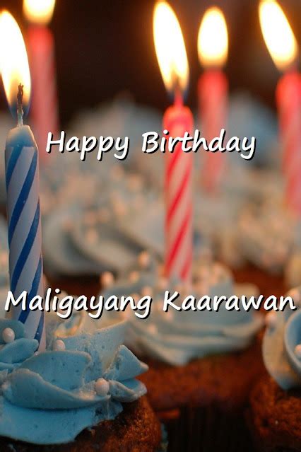 liham imbitasyon sa kaarawan|Happy Birthday Word List in Tagalog .